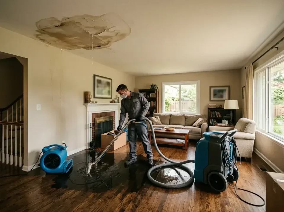attic-pipe-burst-ceiling-drip-008 — frequently asked questions, Water Damage Restoration & Carpet Care in Williston Highland…